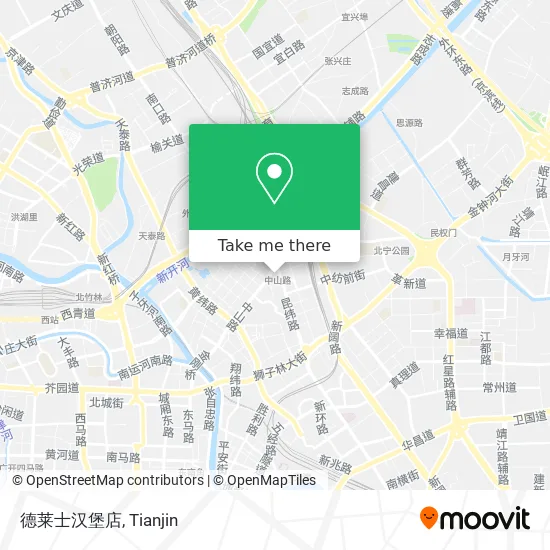 德莱士汉堡店 map