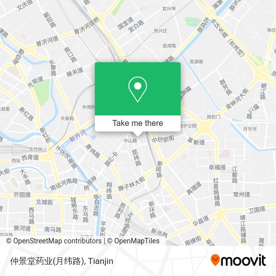 仲景堂药业(月纬路) map