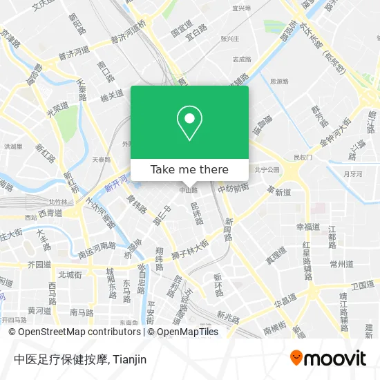 中医足疗保健按摩 map