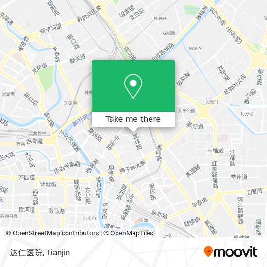 达仁医院 map