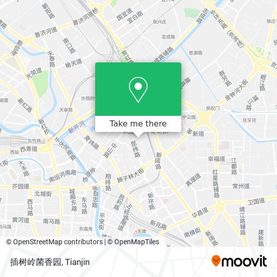 插树岭菌香园 map