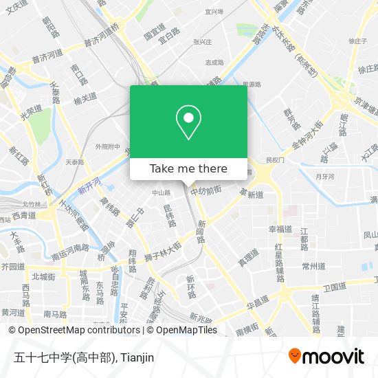 五十七中学(高中部) map