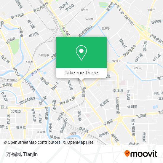 万福园 map