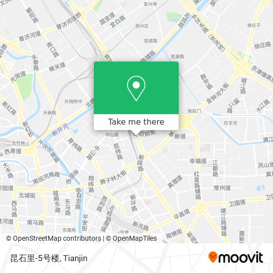 昆石里-5号楼 map
