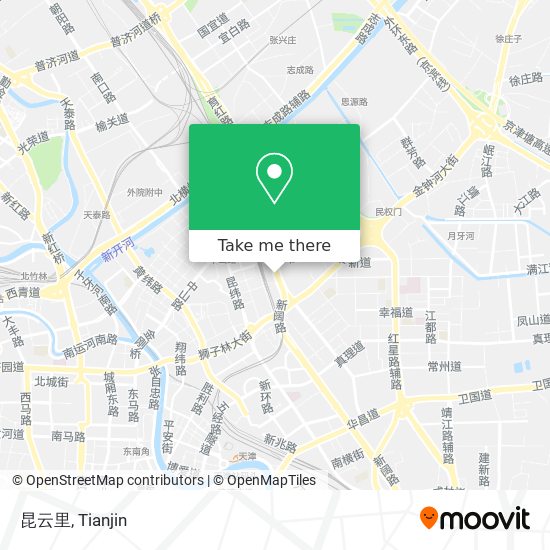 昆云里 map