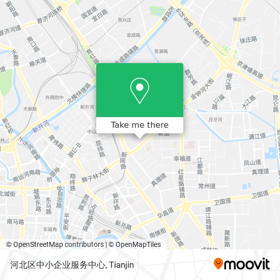 河北区中小企业服务中心 map