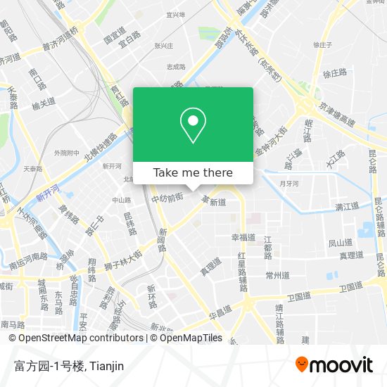 富方园-1号楼 map