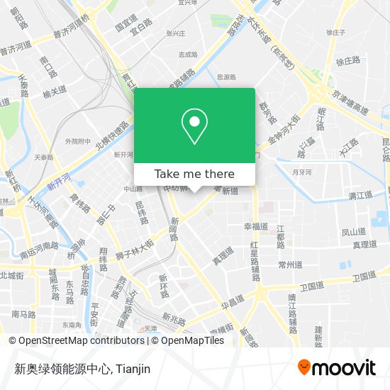 新奥绿领能源中心 map