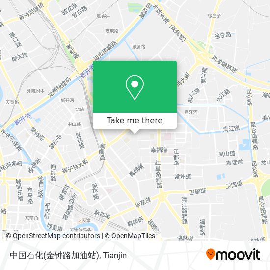 中国石化(金钟路加油站) map