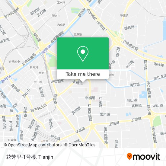 花芳里-1号楼 map