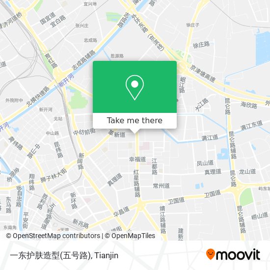 一东护肤造型(五号路) map
