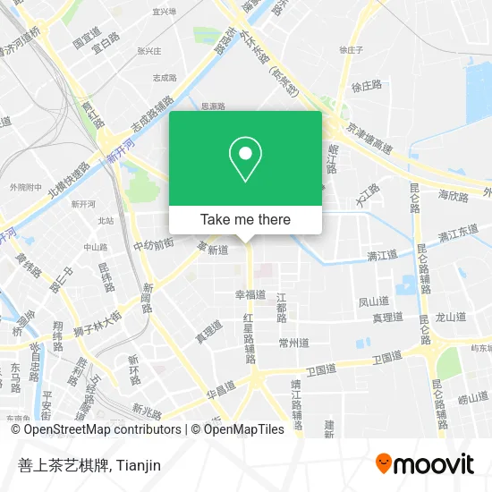 善上茶艺棋牌 map