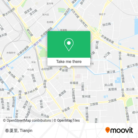 春厦里 map