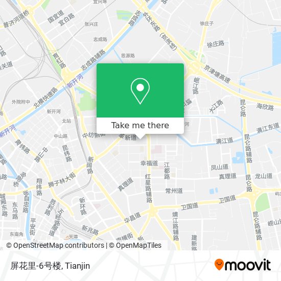 屏花里-6号楼 map
