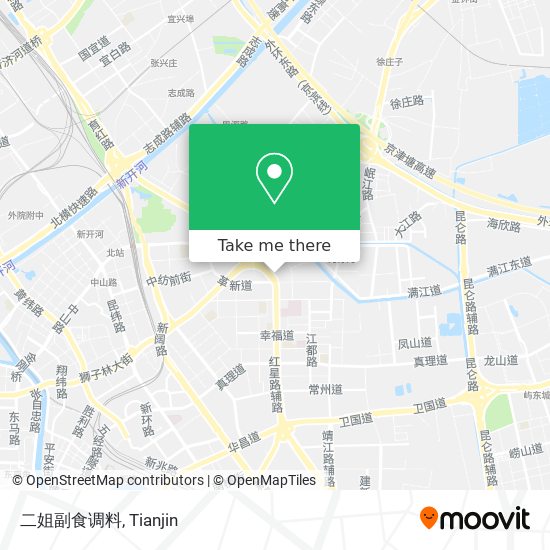 二姐副食调料 map