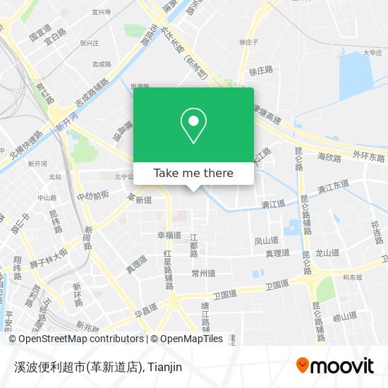 溪波便利超市(革新道店) map