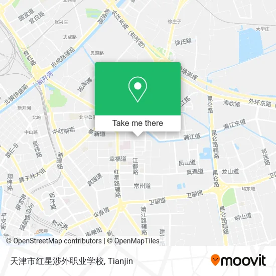 天津市红星涉外职业学校 map
