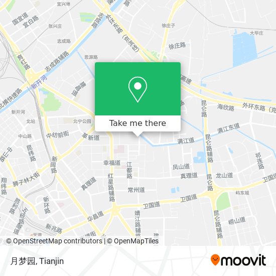 月梦园 map
