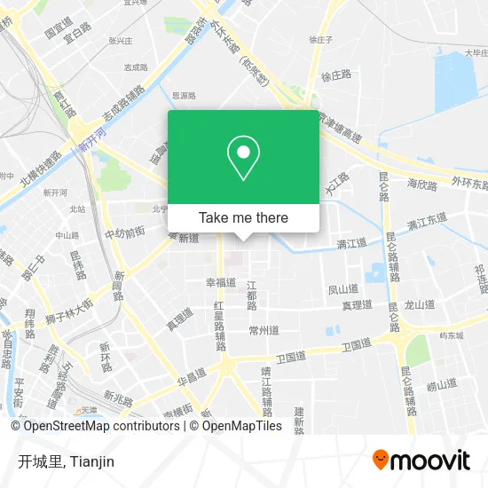 开城里 map