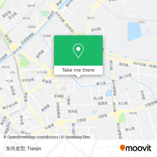 东尚造型 map