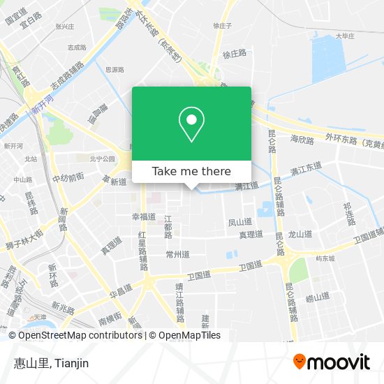 惠山里 map