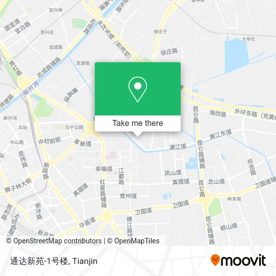 通达新苑-1号楼 map