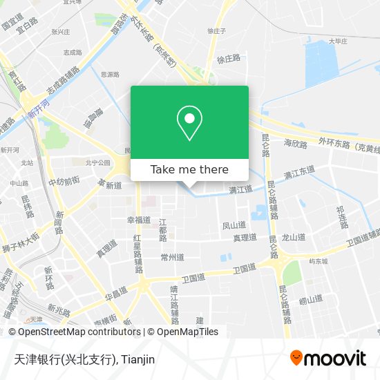 天津银行(兴北支行) map
