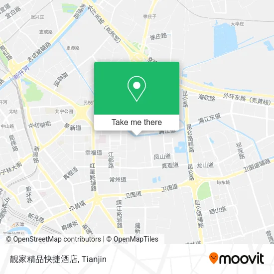 靓家精品快捷酒店 map