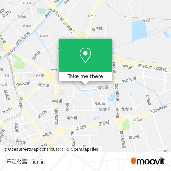 乐江公寓 map