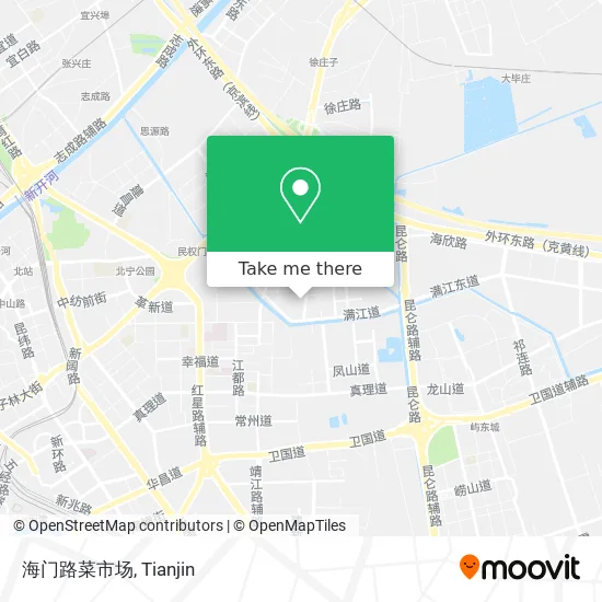 海门路菜市场 map
