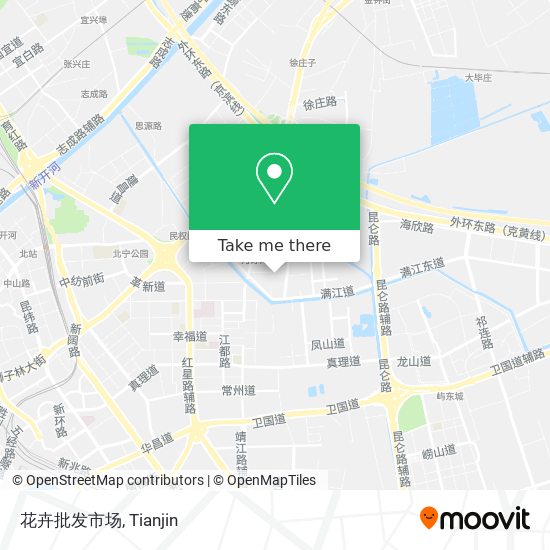 花卉批发市场 map