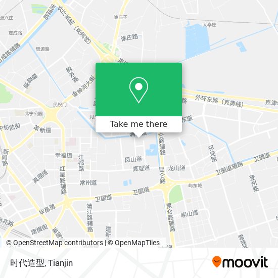 时代造型 map