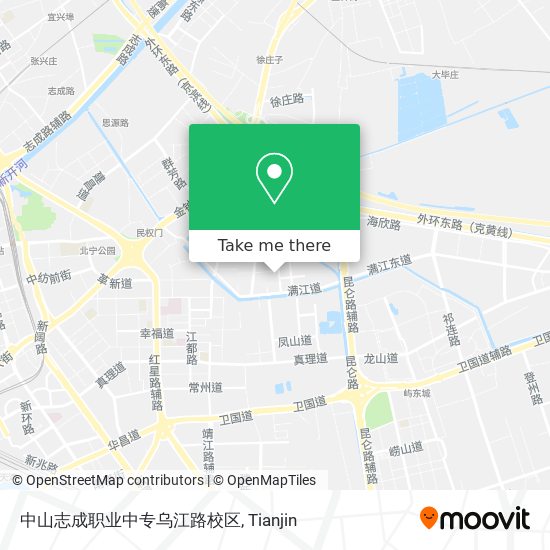 中山志成职业中专乌江路校区 map