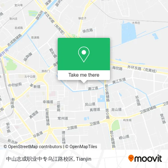 中山志成职业中专乌江路校区 map