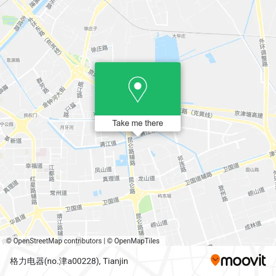 格力电器(no.津a00228) map