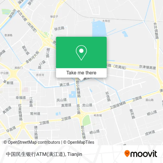 中国民生银行ATM(满江道) map