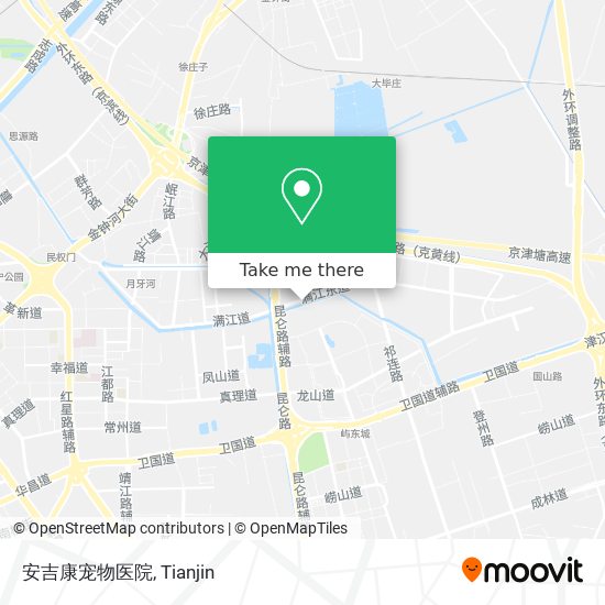 安吉康宠物医院 map