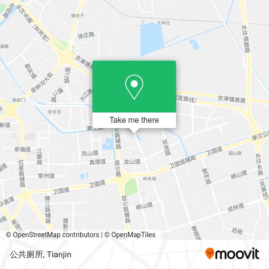 公共厕所 map