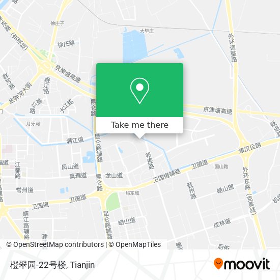 橙翠园-22号楼 map