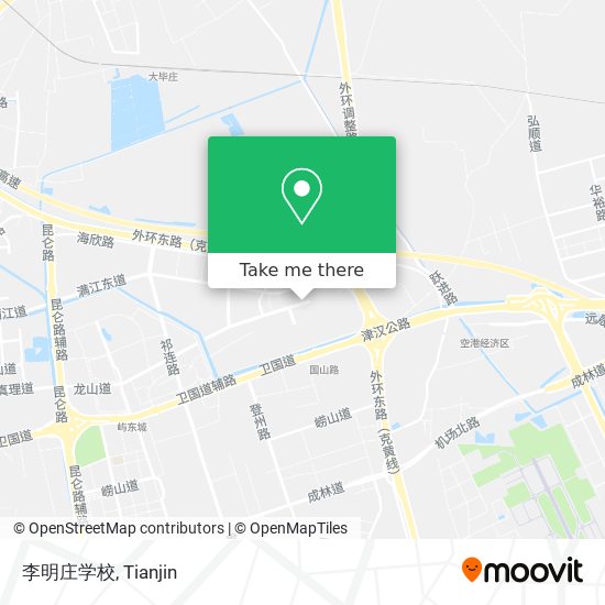 李明庄学校 map