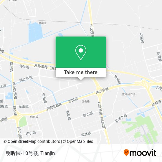 明昕园-10号楼 map