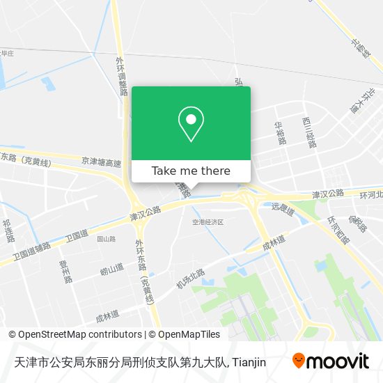 天津市公安局东丽分局刑侦支队第九大队 map