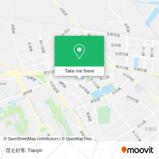 昆仑好客 map