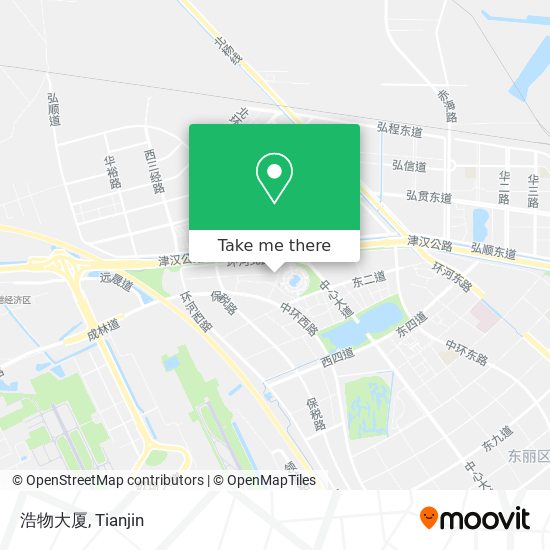 浩物大厦 map