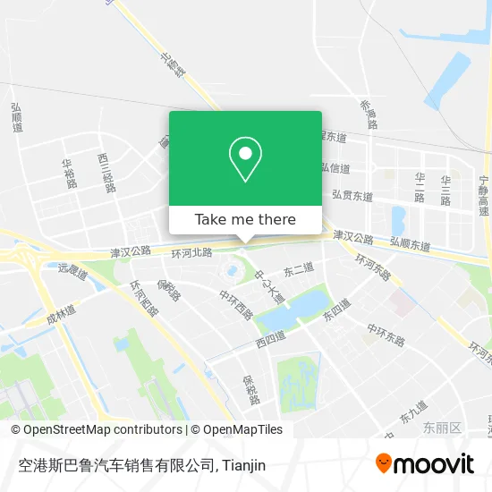 空港斯巴鲁汽车销售有限公司 map