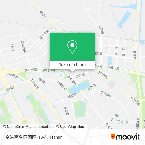 空港商务园西区-18栋 map