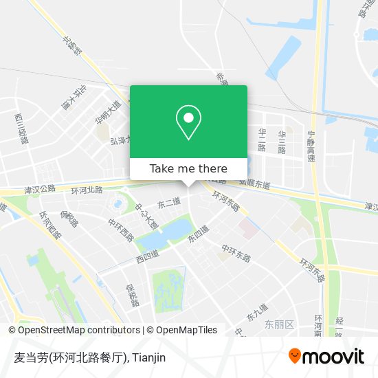 麦当劳(环河北路餐厅) map