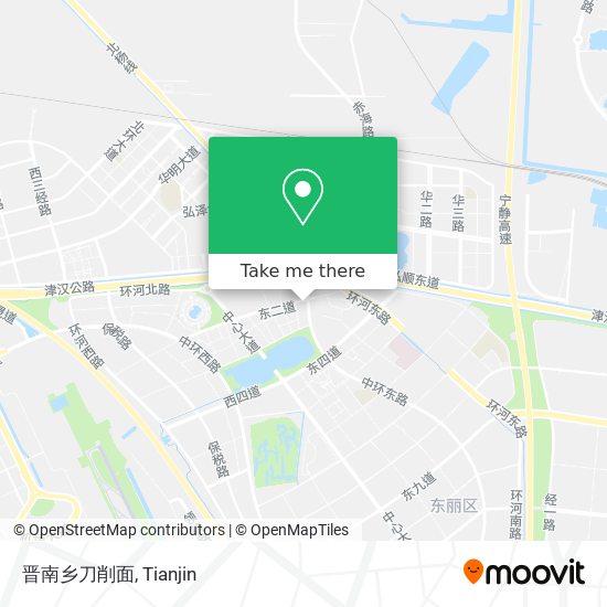 晋南乡刀削面 map
