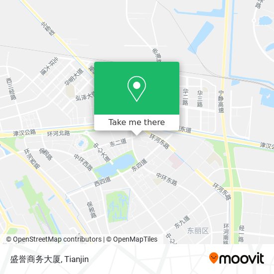 盛誉商务大厦 map