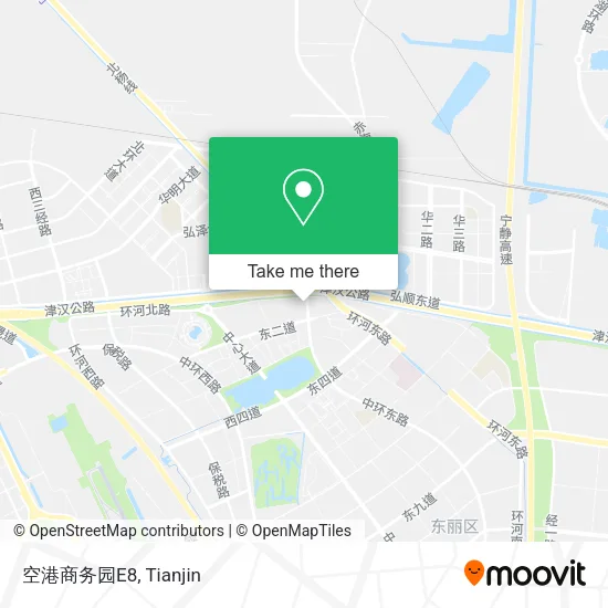 空港商务园E8 map